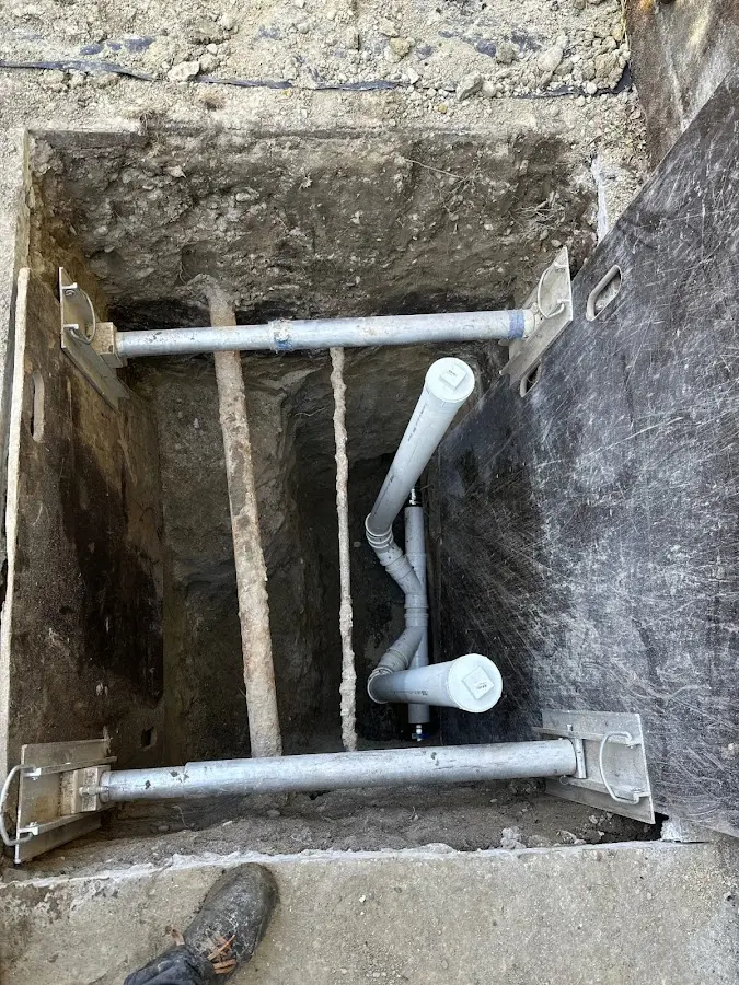 Experienced plumber completing Gas Line Repair work in Dunn